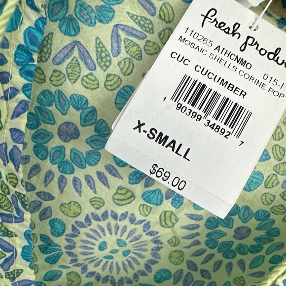 FRESH PRODUCE XS New mosaic shells corine top XS $69 - Picture 2 of 4